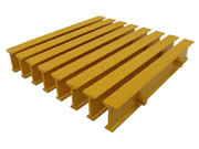 T-bar pultruded grating